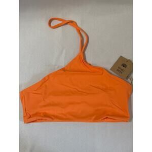 FP Toast Swim Signature Apex Bikini Top Nectarine SZ SM